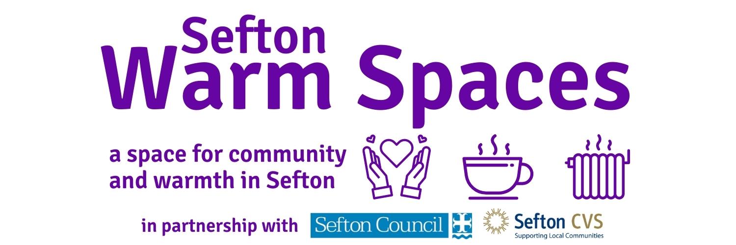 Sefton Warm Spaces Logo